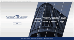 Desktop Screenshot of glasserlaw.com